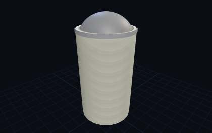 Gewuerzstreuer – 3D-Druck-Generator – 3D-Druck Vorschau
