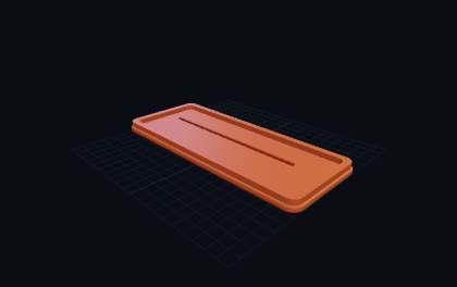 Kochloeffelablage – 3D-Druck-Generator – 3D-Druck Vorschau
