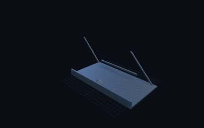 Tablet-Staender & iPad-Halter – 3D-Druck-Generator – 3D-Druck Vorschau