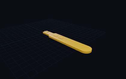 Profiltiefenmesser – 3D-Druck-Generator – 3D-Druck Vorschau