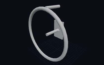 Handtuchhalter – 3D-Druck-Generator – 3D-Druck Vorschau