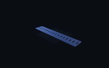 USB-Stick Wand-Organizer – 3D-Druck-Generator – 3D-Druck Vorschau