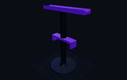 VR Headset Stand – 3D-Druck-Generator – 3D-Druck Vorschau