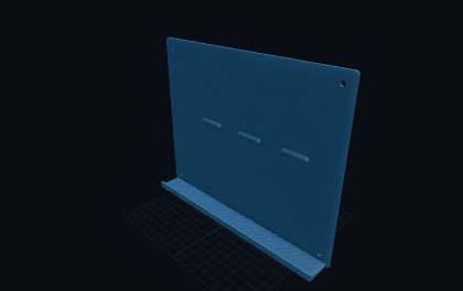 Wand-Organizer – 3D-Druck-Generator – 3D-Druck Vorschau