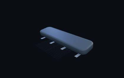Handballenauflage – 3D-Druck-Generator – 3D-Druck Vorschau