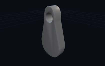 Reissverschluss-Griff – 3D-Druck-Generator – 3D-Druck Vorschau