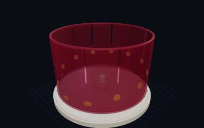Zoetrope / Lebensrad – 3D-Druck-Generator – 3D-Druck Vorschau