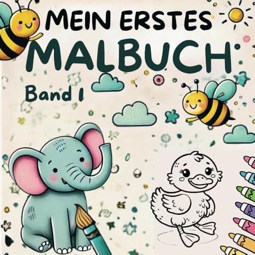 Mein erstes Malbuch Band 1 – Buchcover