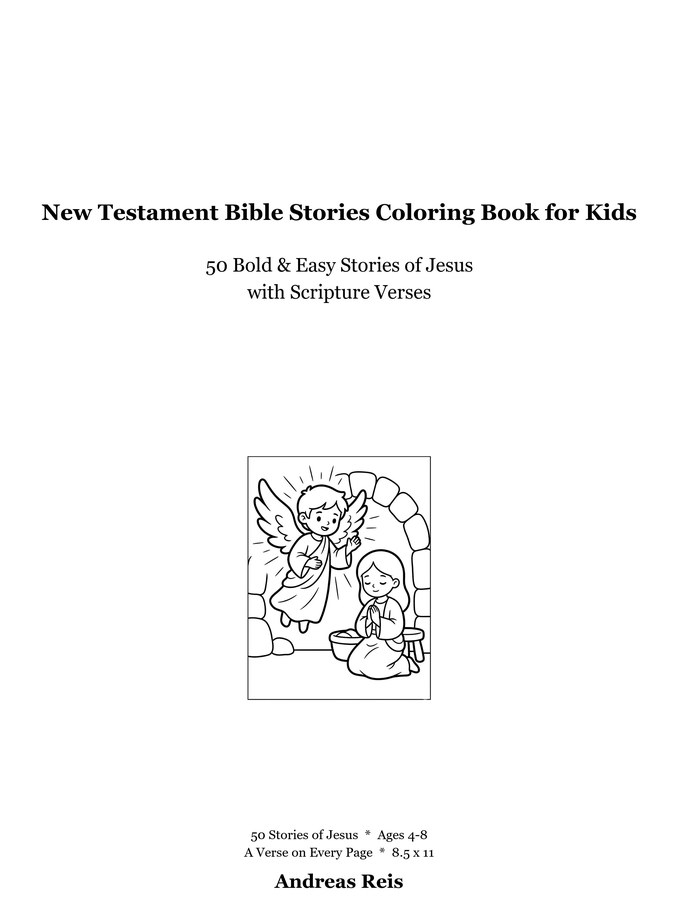 New Testament for Kids – Buchcover