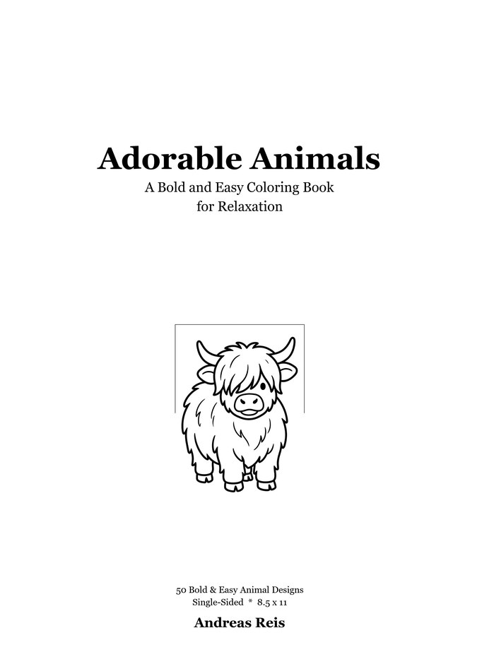 Adorable Animals – Buchcover