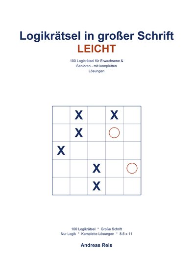 Logikrätsel Großdruck: Leicht