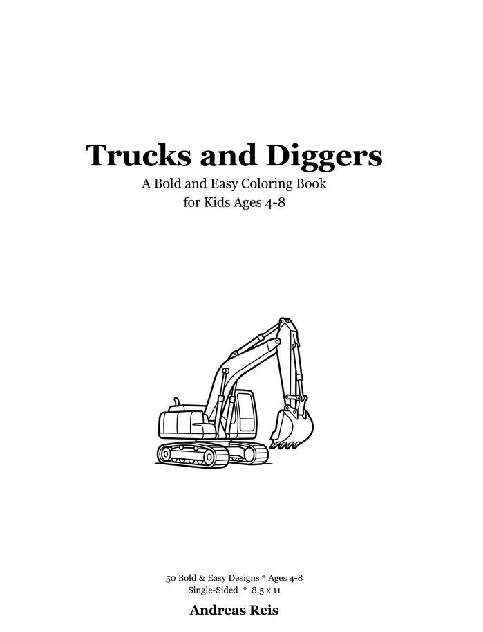 Trucks & Diggers – Buchcover
